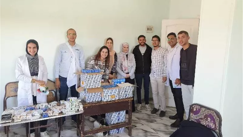 ضمن مبادرة بداية.. جامعة بني سويف تطلق قافلة طبية لقرية أبوصير