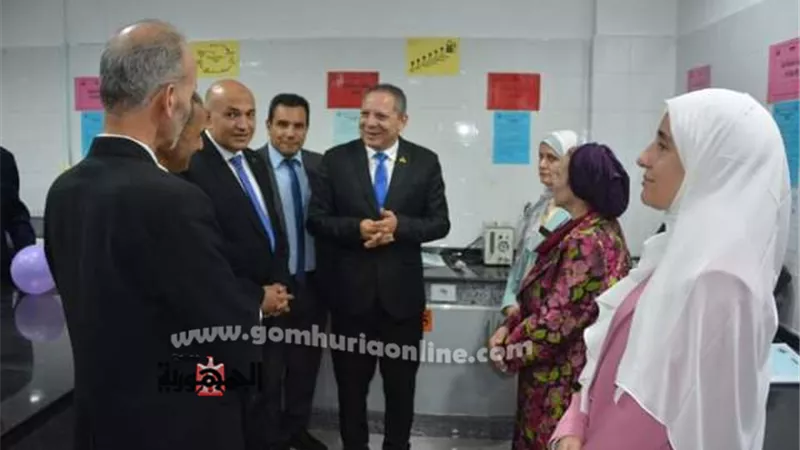 جامعة دمياط تستقبل لجنة تأهيل المعامل للإعتماد الدولي