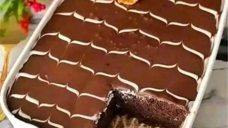 كيكة الشيكولاتة الشهية بدون بيض