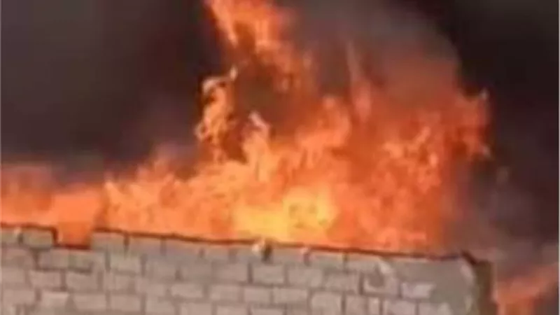 إصابة 3 سيدات من أسرة واحدة فى حريق بالشرقية