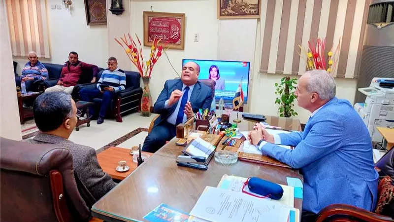 وكيل شباب كفر الشيخ يبحث أوجه دعم هيئة الإسعاف المصرية