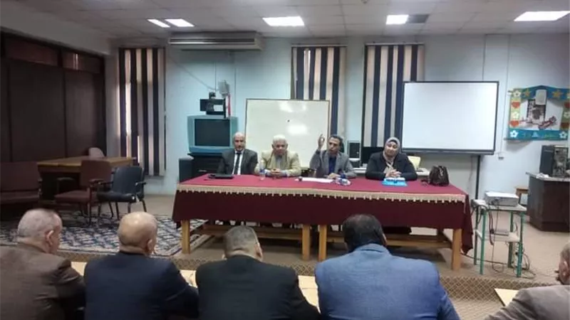 وكيل تعليم كفر الشيخ يستعرض آليات انضباط العام الدراسي