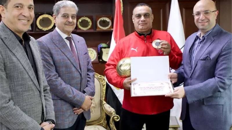 غنيم يكرم المتألقين في دورة الألعاب البارالمبية بباريس