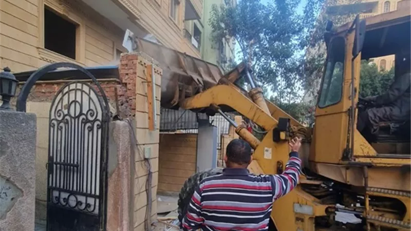 حملات لإزالة الإشغالات والمخالفات ببني سويف الجديدة وبدر و6 أكتوبر