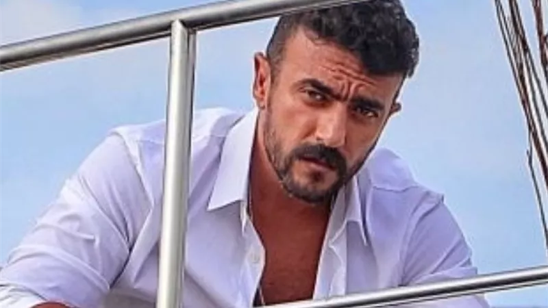 أحمد العوضى يروج لمسلسل 