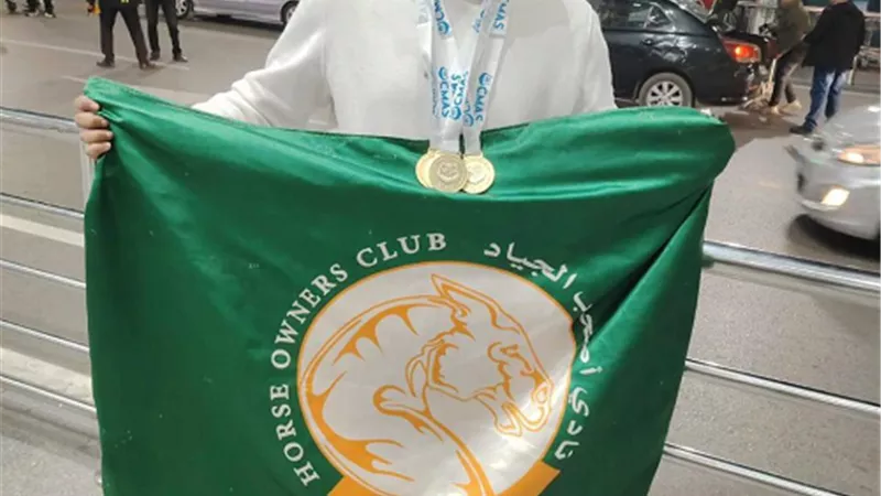 سباح الجياديحصل على الميدالية الذهبية ببطولة العالم البارالمبية