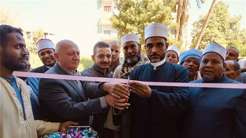 إفتتاح مسجد الروضة بإدفو والأوقاف تفتتح مسجد آل البيت