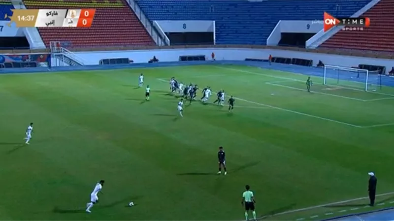 فاركو ينتزع فوزا صعبا علي إنبي 3/4 فى الدوري العام