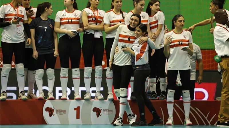 دورى سيدات الطائرة .. الزمالك يكتسح الشمس