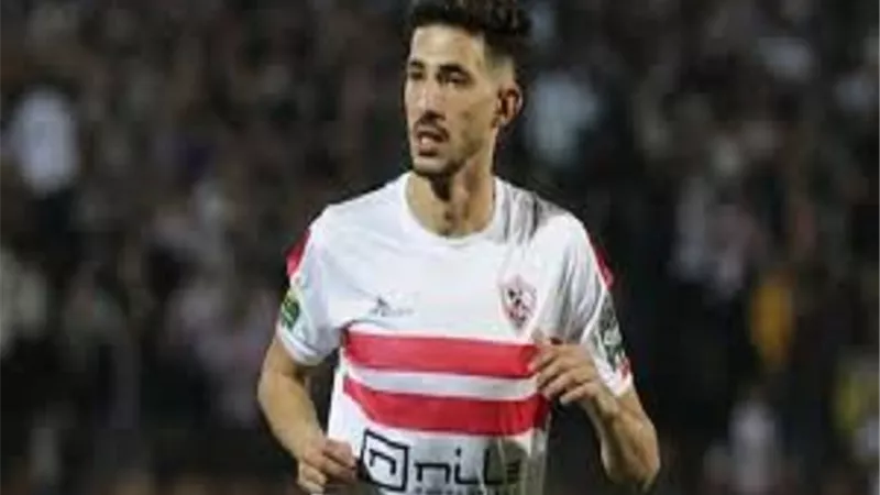 استبعاد أحمد فتوح من مباراة الزمالك والمصري