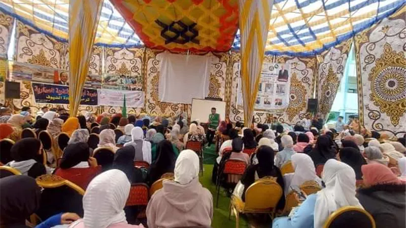 ختام القوافل التعليمية لطلاب الإعدادية والثانوية بأبوحماد ومنيا القمح