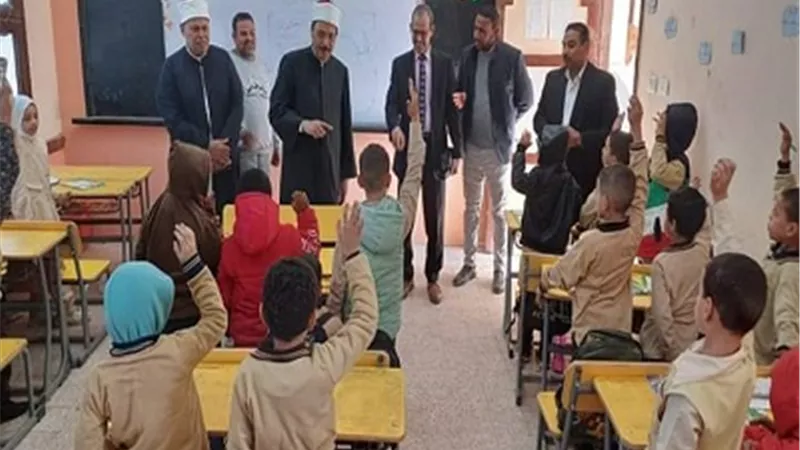 رئيس منطقة سوهاج الأزهرية يواصل متابعة المعاهد المرشحة للجودة