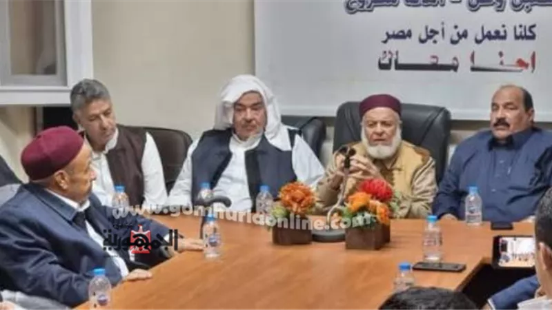 حزب مستقبل وطن مطروح يعقد أولى لقاءات الصالون السياسي