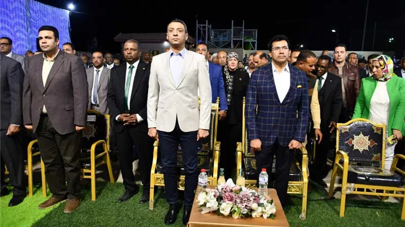 وزير الشباب يشهد حفل ختام مئوية نادي النوبة الرياضي بالسويس