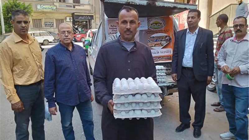 غدا انطلاق قوافل البيض و السلع الغذائية في البحيرة