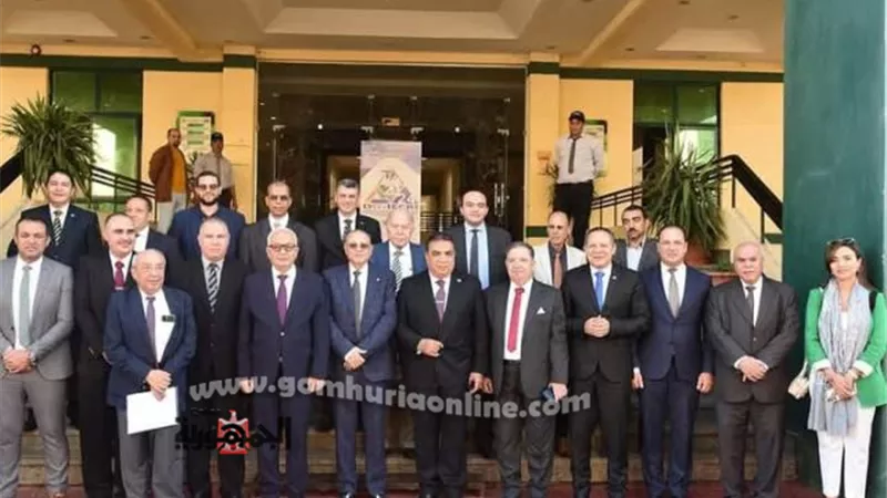 رئيس جامعة دمياط يشهد إفتتاح المؤتمر الدولى للبحوث والإبتكار