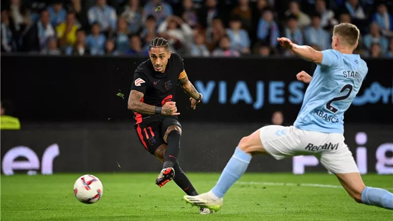 الفائز بجائزة رجل مباراة برشلونة وسيلتا فيجو في الدوري الإسباني