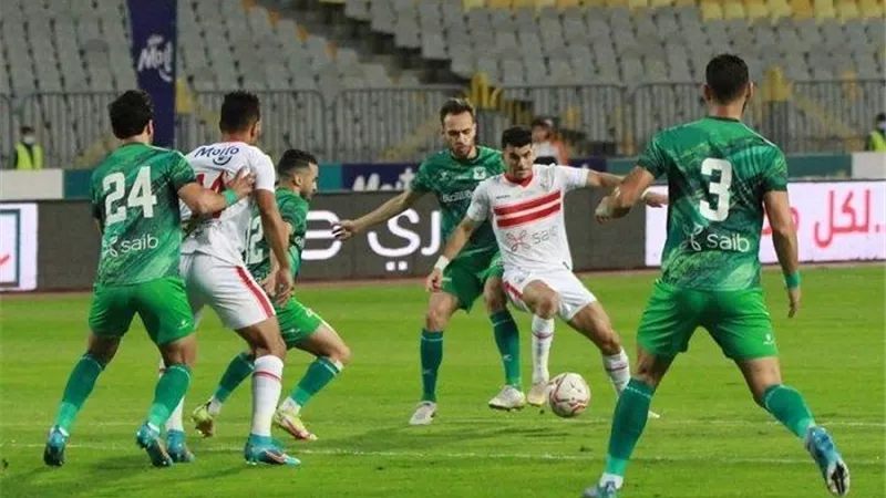 معلق مباراة الزمالك والمصري الليلة