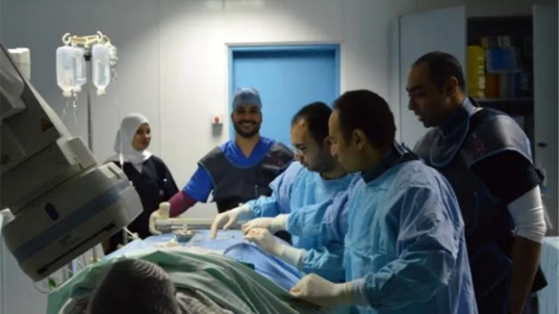 (1134) عملية قلب مفتوح وقسطرة علاجية للمرضى الأولى بالرعاية