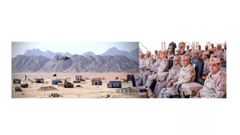 ختام فعاليات التدريب المصرى السعودى المشترك 