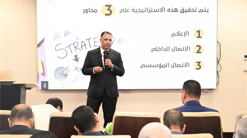 مساعد وزيرة التضامن يستعرض الاستراتيجية الإعلامية للوزارة