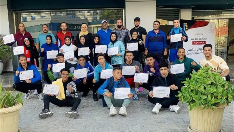 بني سويف الأول والثاني في رفع الأثقال والملاكمة فى المشروع القومى