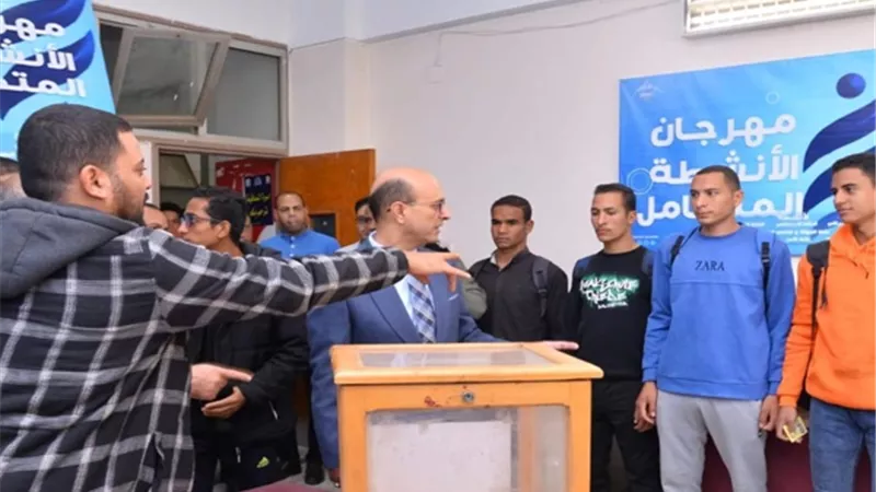 جامعة أسيوط ..انطلاق الجولة الأولى من انتخابات الاتحادات الطلابية