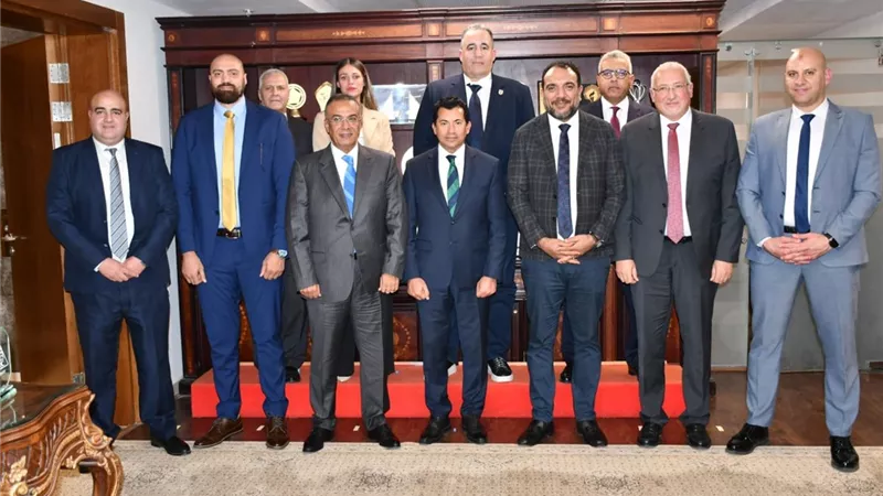 وزير الرياضة يلتقي مجلس إدارة اتحاد السلة بتشكيله الجديد