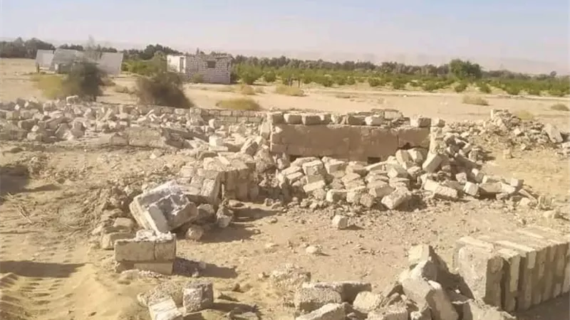 استرداد ٤٢٠ ألف متر أراضى أملاك دولة بقرية الرزيقات فى أرمنت
