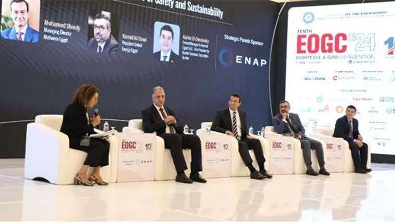 جلسة حوارية عن السلامة والاستدامة بمؤتمر Egypt Oil and Gas