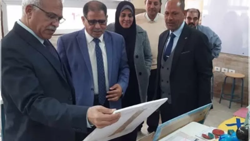 مدير تعليم الإسماعيلية يتفقد مدارس التل الكبير