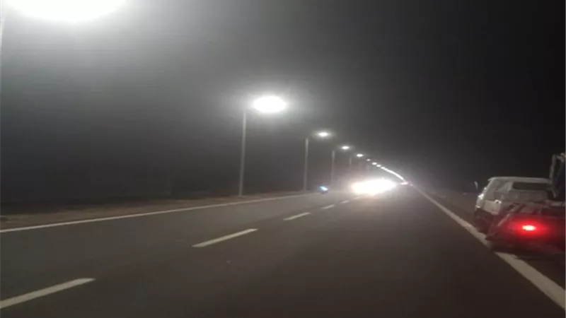 انتهاء أعمال التطوير بطريق شادر عزام المنزلة جنوب بورسعيد