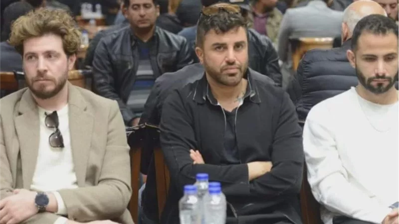 بالصور.. ظهور نادر لـ جاد شويرى فى عزاء الملحن محمد رحيم