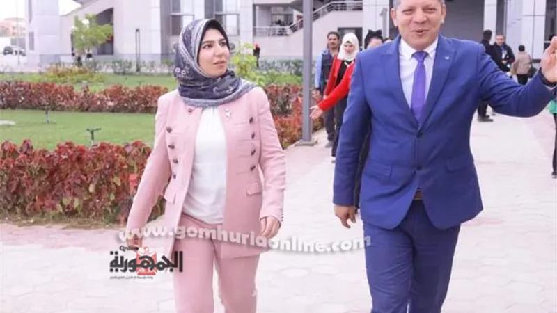 الصديق تتفقد مركز التطوير المهني مركز ذوي الهمم بجامعة دمياط