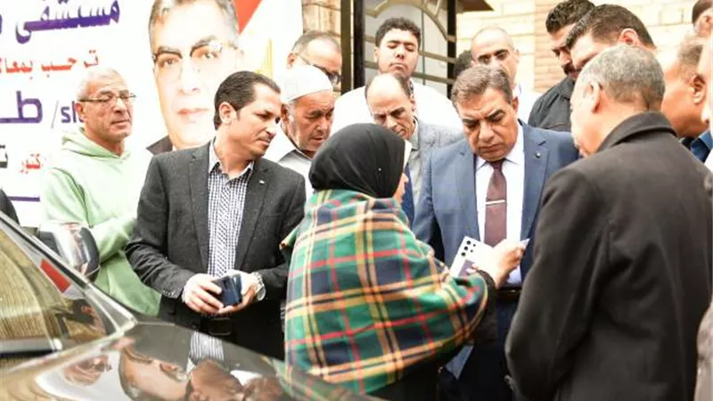 مرزوق يفتتح أعمال تطوير مستشفى طلخا بتكلفة 10 مليون جنيه