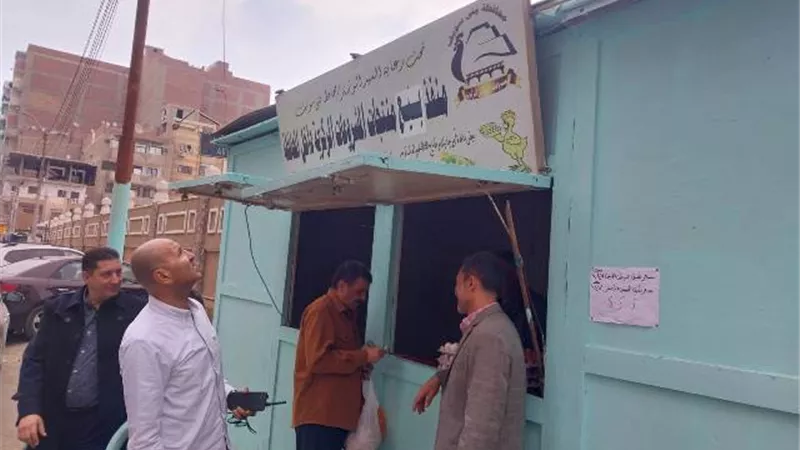 بنى سويف يتفقد تستعد لأقامة مبادرة 
