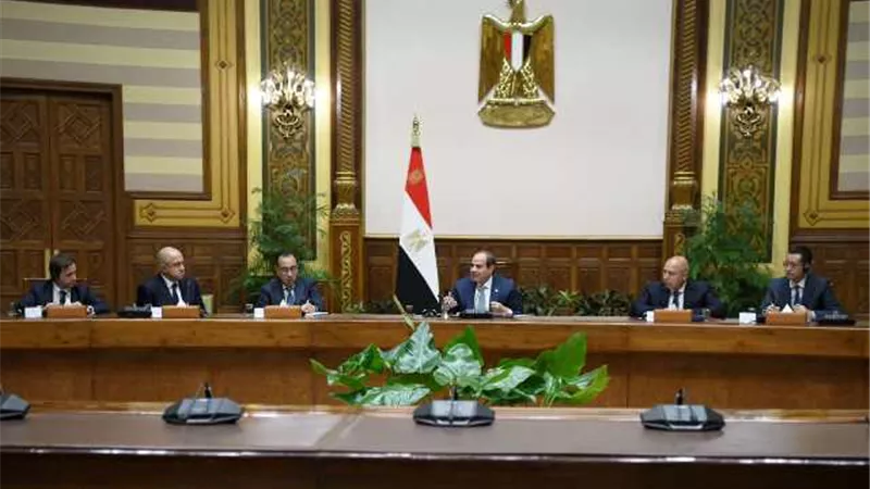 الرئيس السيسي يلتقي رؤساء عدد من كبريات الشركات الدوليةفي الصناعة