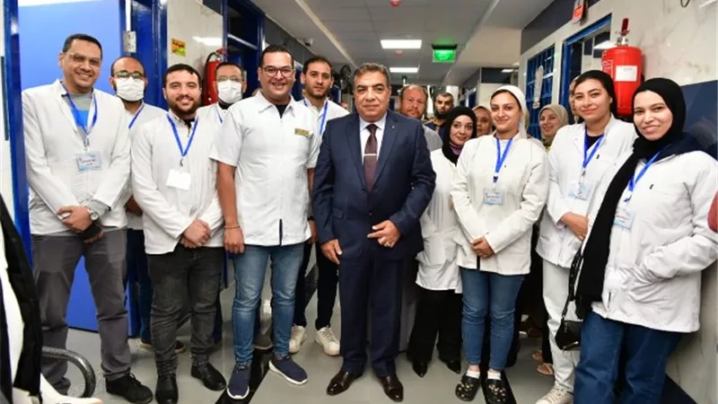 محافظ الدقهلية يفتتح وحدة طب الأسرة بكفر الجنينة