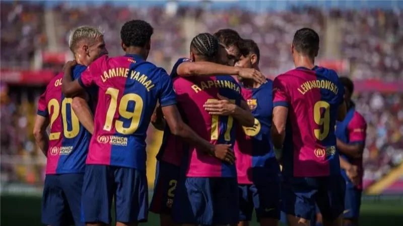 قائمة برشلونة لمواجهة بريست بدوري أبطال أوروبا