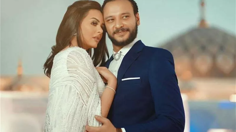 هنادي مهنا تحتفل بيوم ميلاد زوجها أحمد خالد صالح