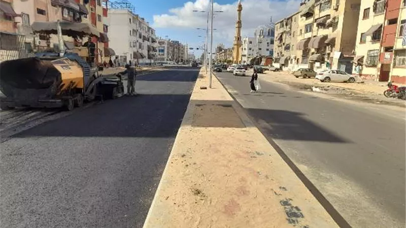 بأمر المحافظ توسعة وتجميل
