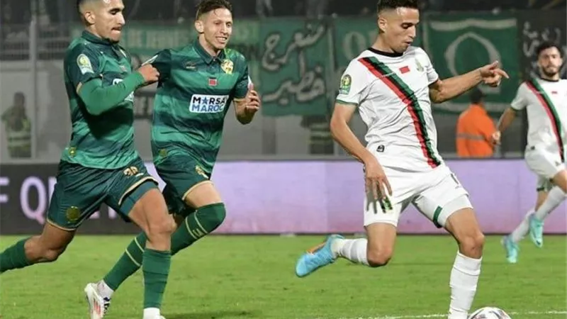 الرجاء يفتتح مشواره الأفريقي بهزيمة قاسية أمام الجيش الملكي