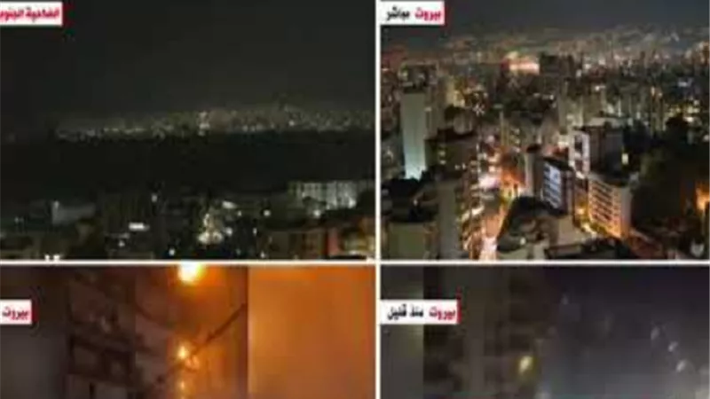 ازدحام غير مسبوق في بيروت جراء العدوان الإسرائيلي الواسع