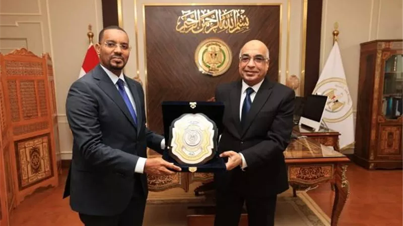 وزير العدل يستقبل نظيره الصومالي