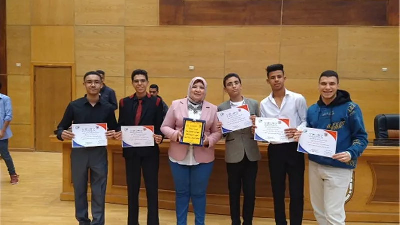 طلاب بنى سويف يشاركون فى المؤتمر الدولي الرابع