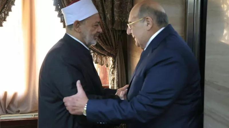 شيخ الأزهر يستقبل المستشار عبد الوهاب عبد الرازق رئيس مجلس الشيوخ