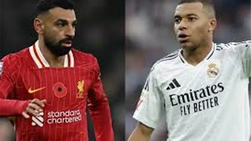 بالارقام.. صلاح يتفوق على مبابي قبل مواجهة الريال