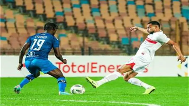 دونجا يمنح الزمالك الهدف الثاني في شباك بلاك بولز..فيديو