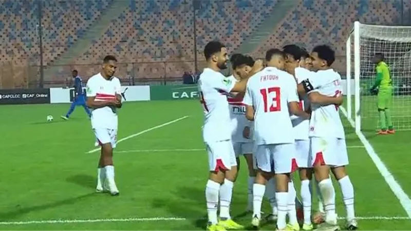 الزمالك يستهل مشواره بالكونفيدرالية بثنائية في شباك بلاك بولز..فيديو