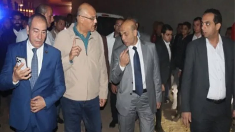 محافظ القليوبية: السيطرة على حريق مخزن الزيوت وإصابة عامل
